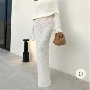 Meshki Marisol dress in white size medium